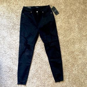 American Bazi Stretch Black Denim Jeans
